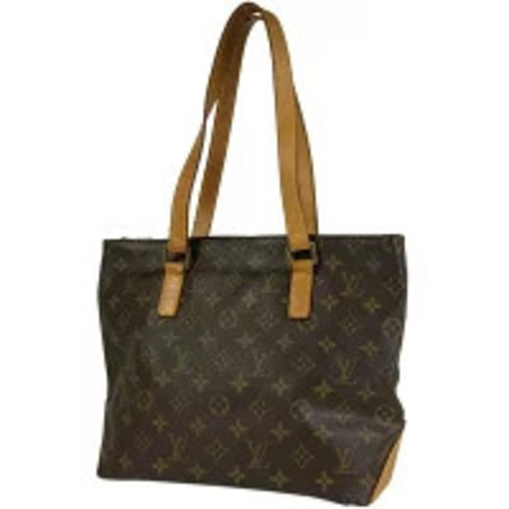 Louis Vuitton Cabas Shoulder Bag Piano Monogram Brown Tote - Picture 2 of 7